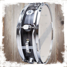 Load image into Gallery viewer, Piccolo Snare Drum 13&quot; x 3.5&quot; by GRIFFIN - 100% Poplar Shell Zebra Wood Finish &amp; Coated Drum Head
