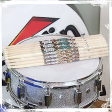 Load image into Gallery viewer, 12 Pairs of Select Elite Maple Wood Drum Sticks by GRIFFIN Attack Zzzap - Size 5A Premium Balanced
