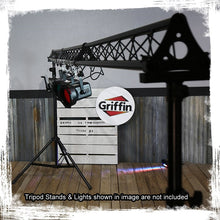 Load image into Gallery viewer, DJ Triangle Truss Extension Lighting System by GRIFFIN Trussing Stage C Clamps
