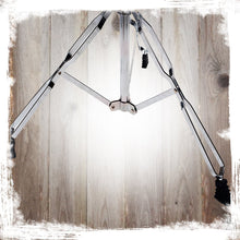 Load image into Gallery viewer, Double Tom Drum Stand with Cymbal Arm by GRIFFIN - Drummers Percussion Set Hardware Kit
