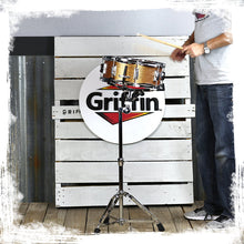 Load image into Gallery viewer, Extended Height Snare Drum Stand by GRIFFIN - Tall Adjustable Height Snare Stand For Practice Pad
