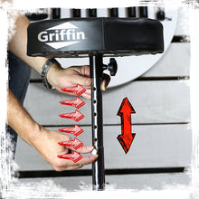 Load image into Gallery viewer, Drum Throne Stand by GRIFFIN - Padded Drummer’s Seat - Comfortable Drum Set Percussion Chair
