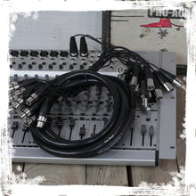 Load image into Gallery viewer, XLR Snake Cable (16 Channels) 10FT by FAT TOAD - Patch Studio, Stage, Live Sound Recording Multicore
