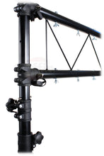 Load image into Gallery viewer, Light Truss Stand System by GRIFFIN - I-Beam Trussing Set &amp; DJ Booth Platform Kit - Hanging Mount
