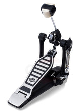 Load image into Gallery viewer, Single Kick Bass Drum Pedal by GRIFFIN - Deluxe Double Chain Foot Percussion Hardware for Intense Play - 4 Sided Beater &amp; Adjustable Power Cam System
