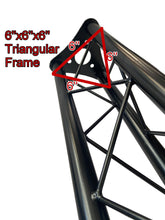 Load image into Gallery viewer, DJ Triangle Truss Extension Lighting System by GRIFFIN Trussing Stage C Clamps
