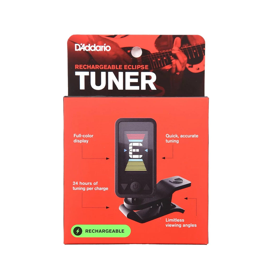 D'Addario Rechargeable Eclipse Tuner PW-CT-27