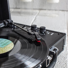 Load image into Gallery viewer, VICTROLA The Journey+ Suitcase Record Player VSC550BTBLK BT TT BLK

