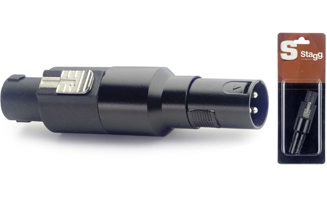 Stagg Male Speaker Plug – Male XLR Adaptor AC-SMXMH