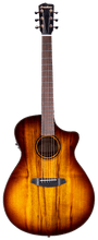 Load image into Gallery viewer, Breedlove Pursuit Exotic S Concerto Tiger&#39;s Eye CE Myrtlewood Acoustic Electric Guitar PSC04CEMYMY

