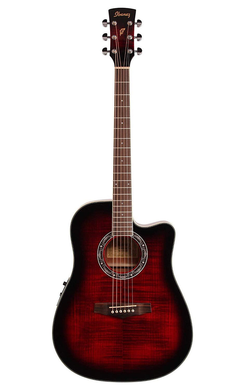 Ibanez PF28ECETRS Acoustic Electric Guitar