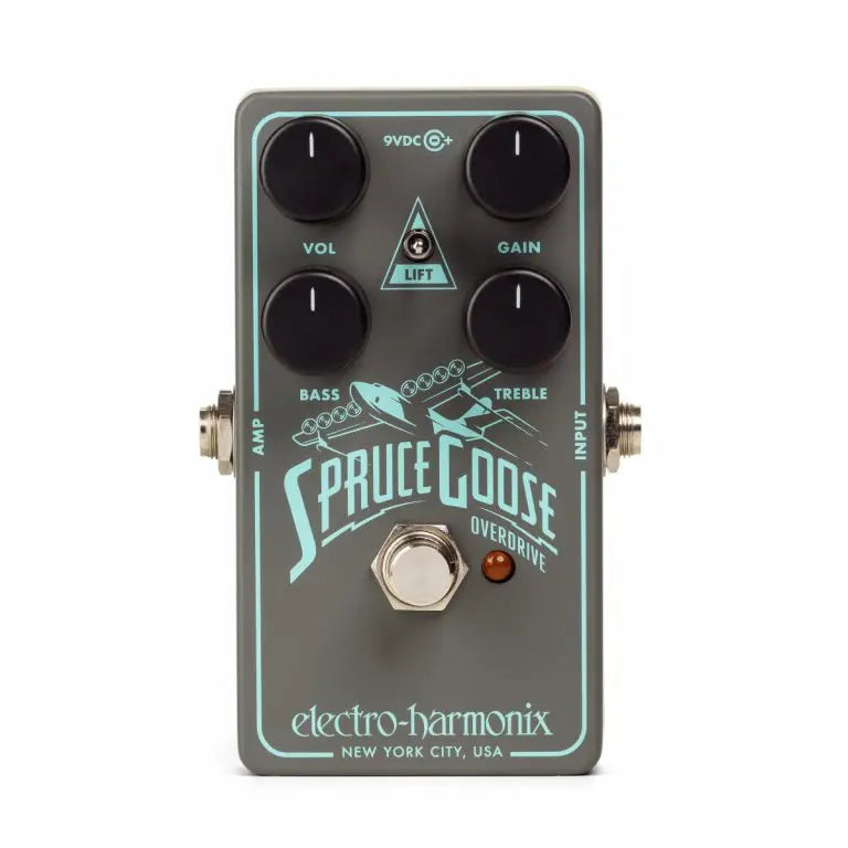 EHX Electro Harmonix  SPRUCE GOOSE OVERDRIVE Effects Pedal