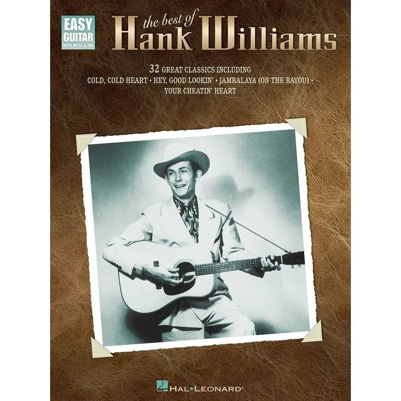 The Best of Hank Williams Easy Guitar