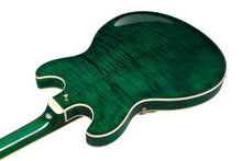 Load image into Gallery viewer, Ibanez AS93FM Artcore Expressionist Electric Guitar Transparent Moss Green
