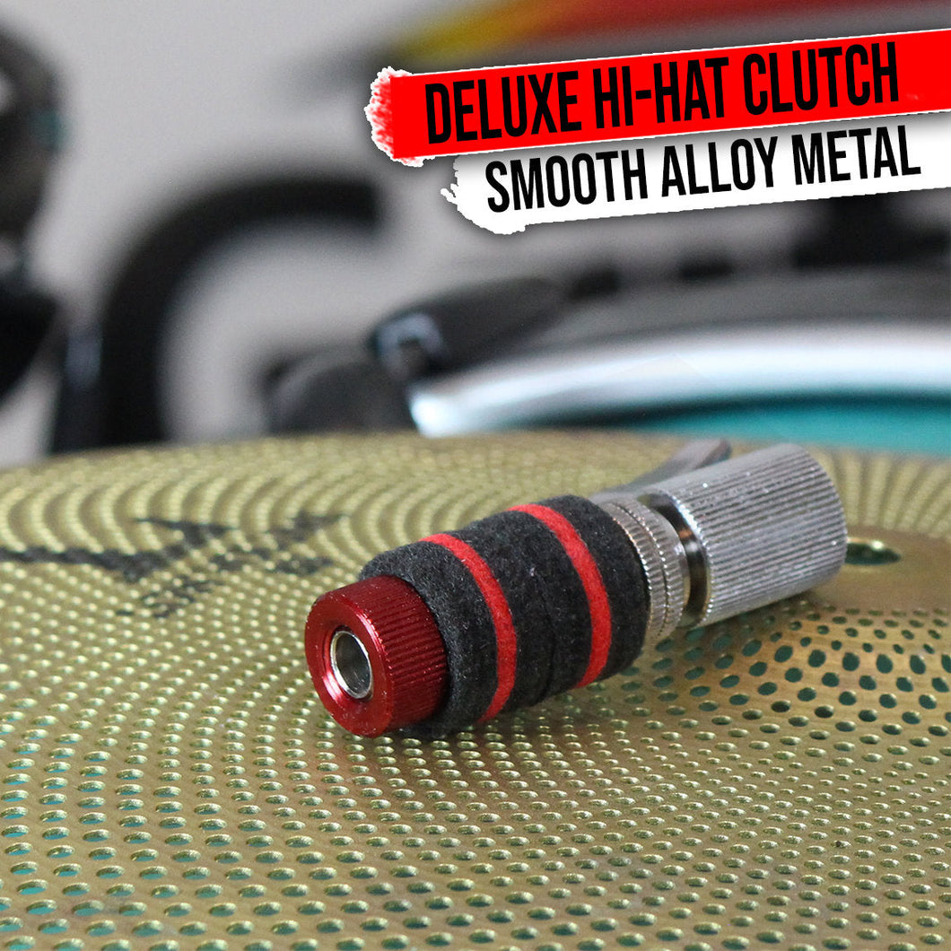 GRIFFIN Hi-Hat Clutch Mount Deluxe Version | Alloy Metal Speed Threads | Universal Cymbal Holder