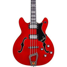 Load image into Gallery viewer, Hagstrom FW-Viking Bass Cherry Red Short Scale

