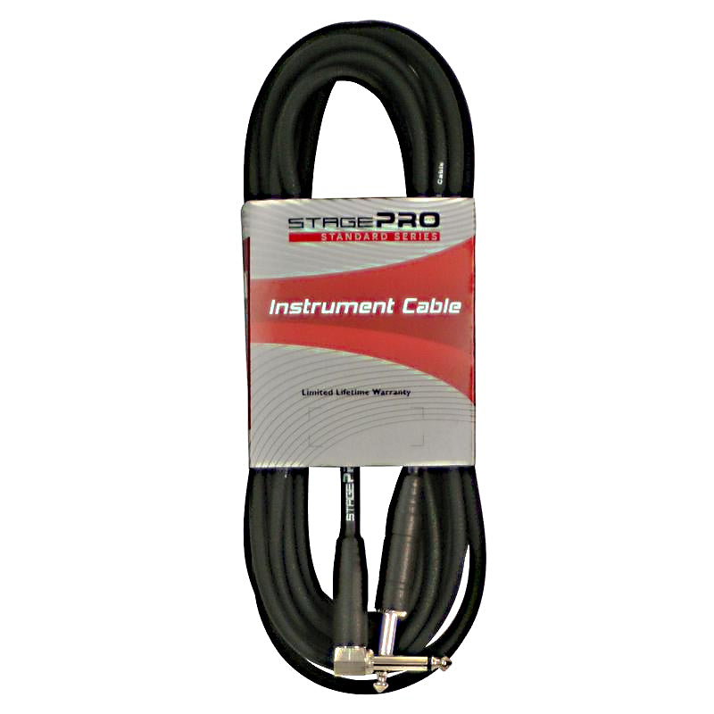 StagePro Standard Series 20' Instrument Cable SPG20GR