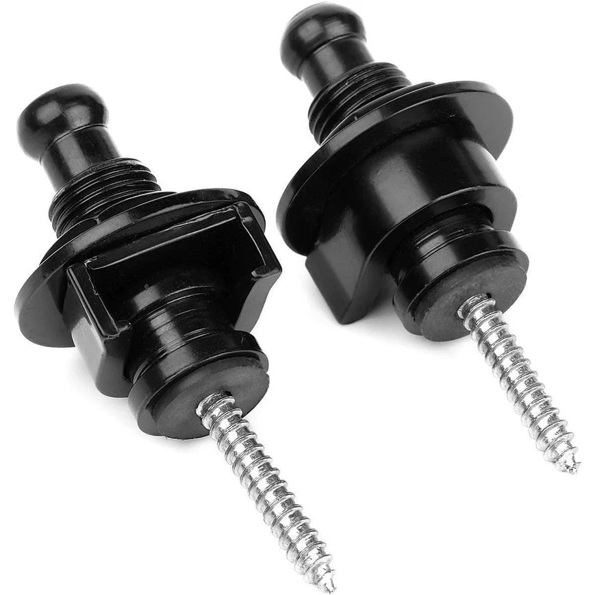 Stadium Black Strap Locks - Pair