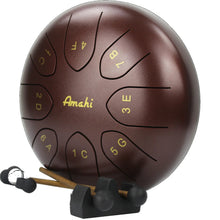 Load image into Gallery viewer, Amahi 8" Steel Tongue Drum
