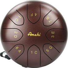 Load image into Gallery viewer, Amahi 8" Steel Tongue Drum
