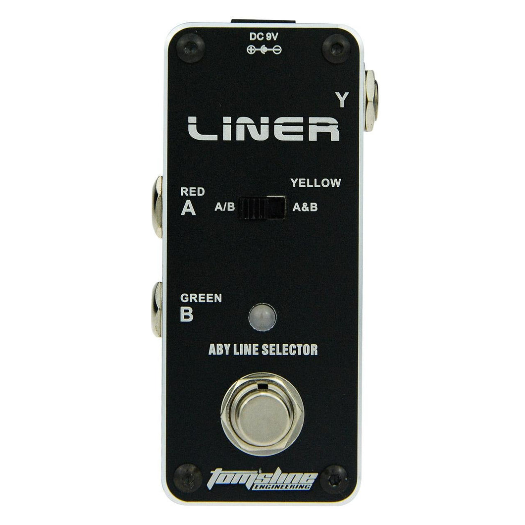 pedal line selector Tom's Line Liner ALR-3 A/B Line Selector Guitar Pedal – Missouri Music Center LLC