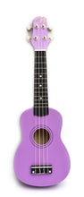 Load image into Gallery viewer, Magma Soprano Ukulele 21 inch Glossy Purple Color with Bag (MK20VB)
