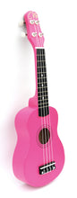 Load image into Gallery viewer, Magma Soprano Ukulele 21 inch Satin Pink Color with Bag (MK20RS)
