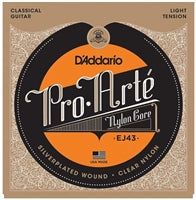 D'Addario Pro-Arte Nylon Classical Guitar Strings, Light Tension (EJ43)