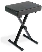 Yamaha PKBB1 Adjustable Padded Keyboard X-Style Bench, Black,19.5 inches