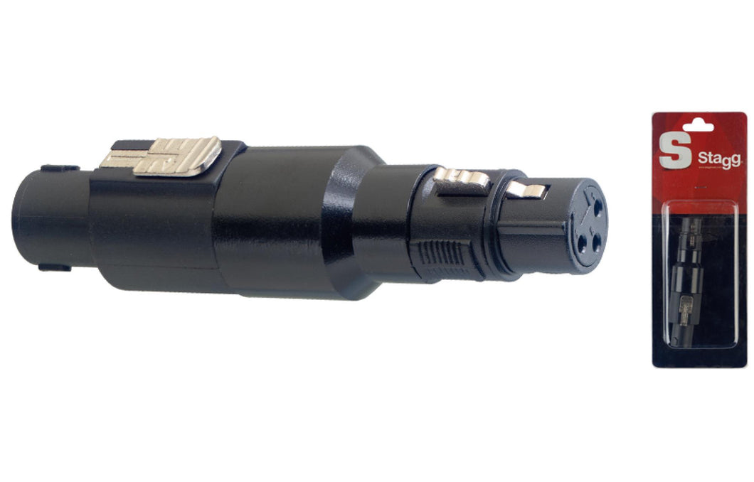 Stagg Male Speaker Plug – Female XLR Adaptor AC-SMXFH