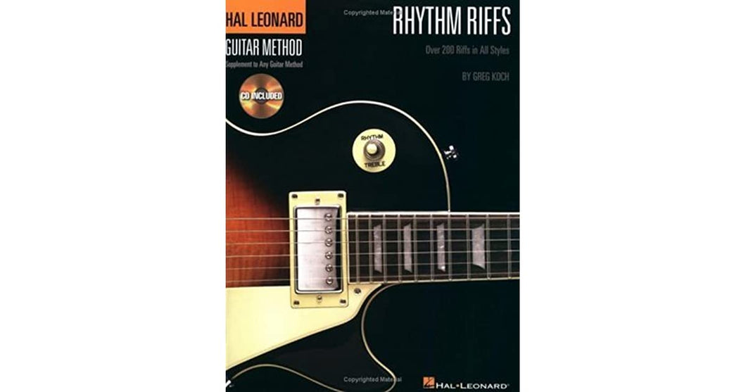 Rhythm Riffs: Over 200 Riffs in All Styles Hal Leonard Guitar Method