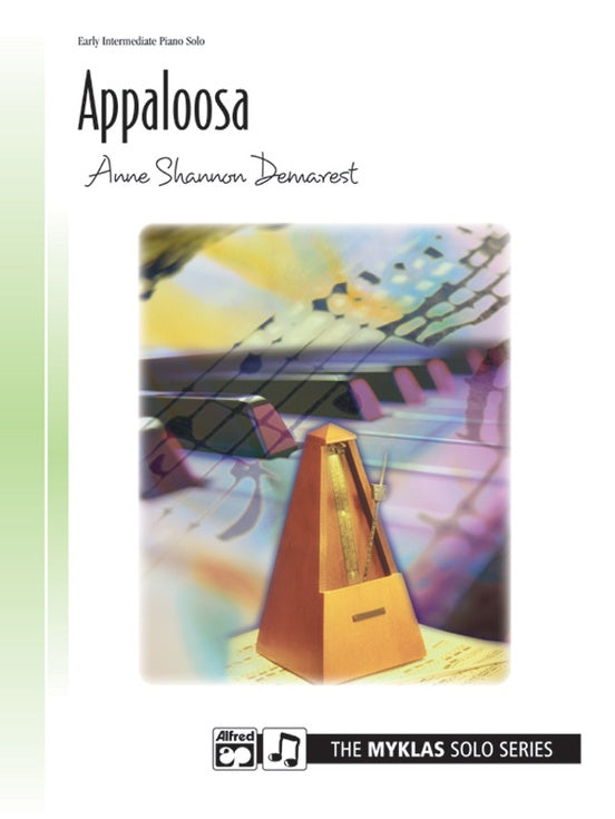 Appaloosa By Anne Shannon Demarest Piano Sheet Level: Early Intermediate
