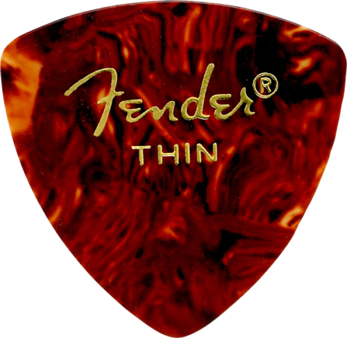 Fender 346 Shape Classic Celluloid Picks (12 Pack) THIN