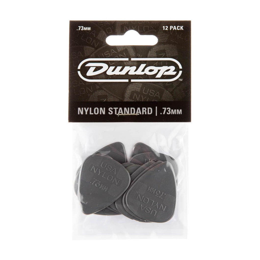 Dunlop 44P.73 Nylon Standard Picks .73mm 12 pack