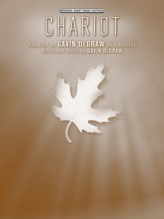Chariot recorded by Gavin DeGraw