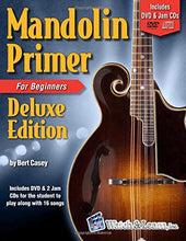 Load image into Gallery viewer, Watch &amp; Learn Mandolin Primer for Beginners with DVD &amp; CD
