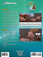 Load image into Gallery viewer, Watch &amp; Learn Ukulele Primer for Beginners with DVD &amp; CD
