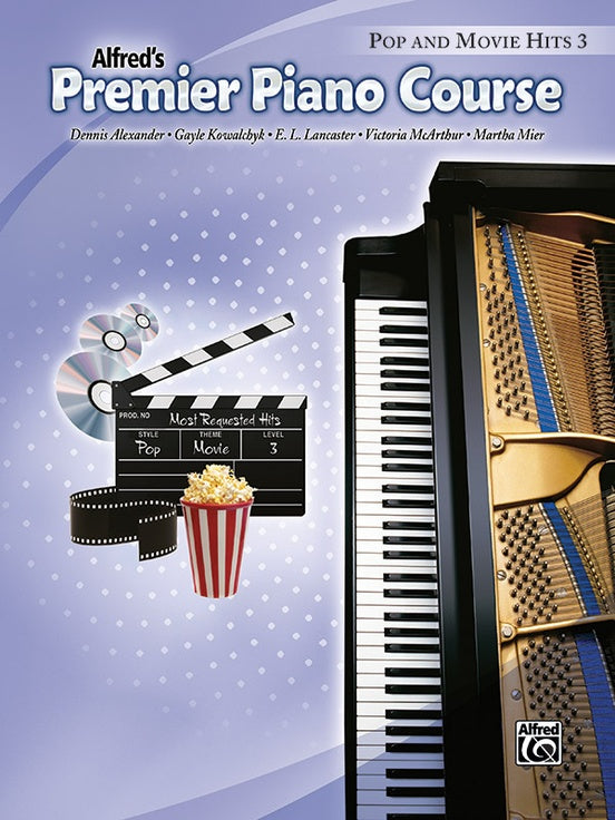 Alfred's Premier Piano Course Pop and Movie Hits 3