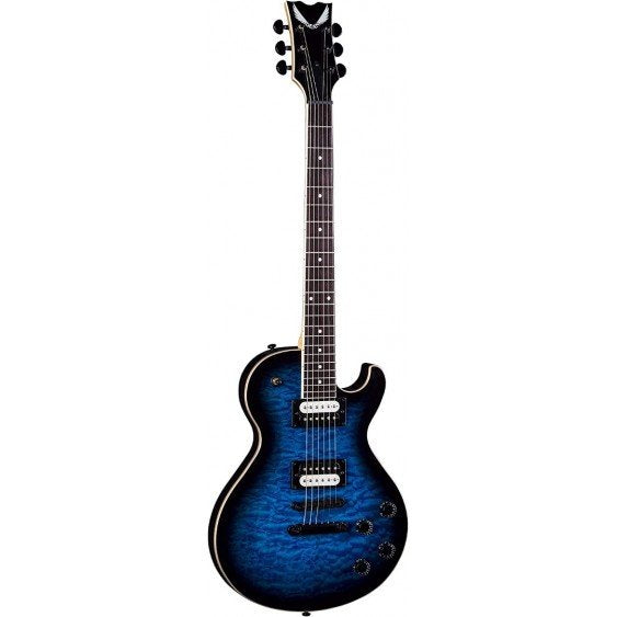 Dean TBX QM TBB Electric Guitar Trans Blue Burst