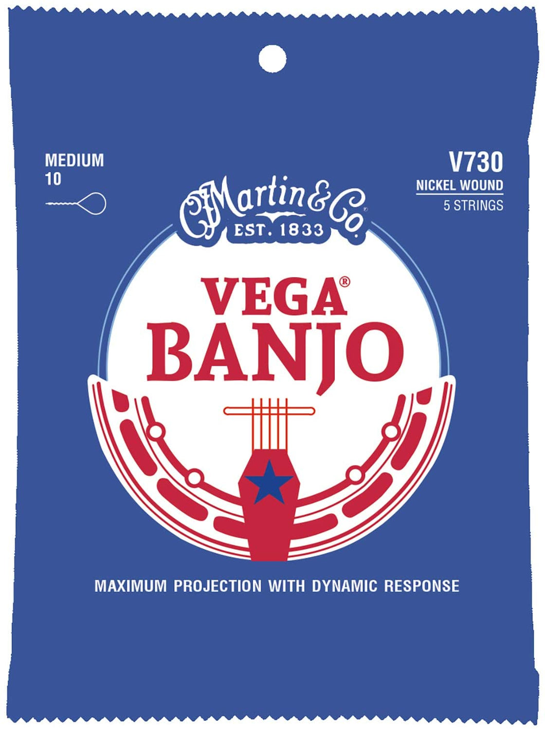 Vega Banjo Strings 5-String Medium V730