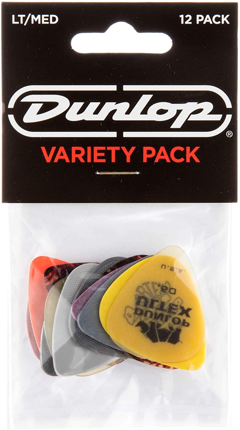 Dunlop Variety Pack PVP101  Guitar Picks, 12-Pack
