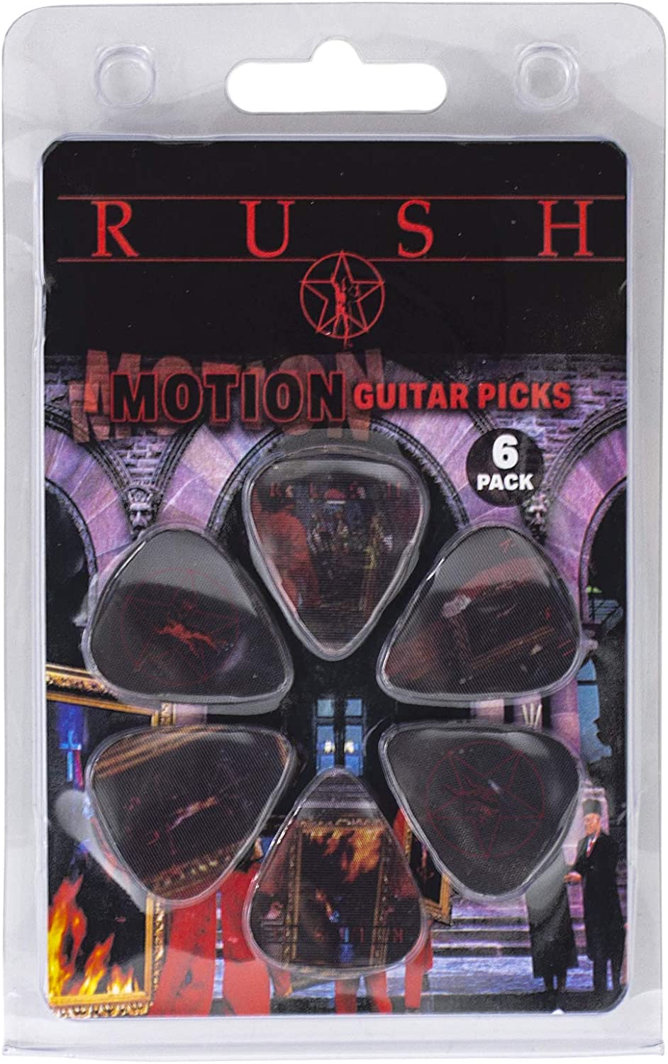 Perri's Rush Motion Guitar Pick Pack LPM-RUSH1