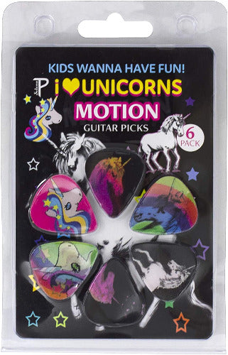 Perri's Unicorns Motion Guitar Pick Pack LPM-HC1