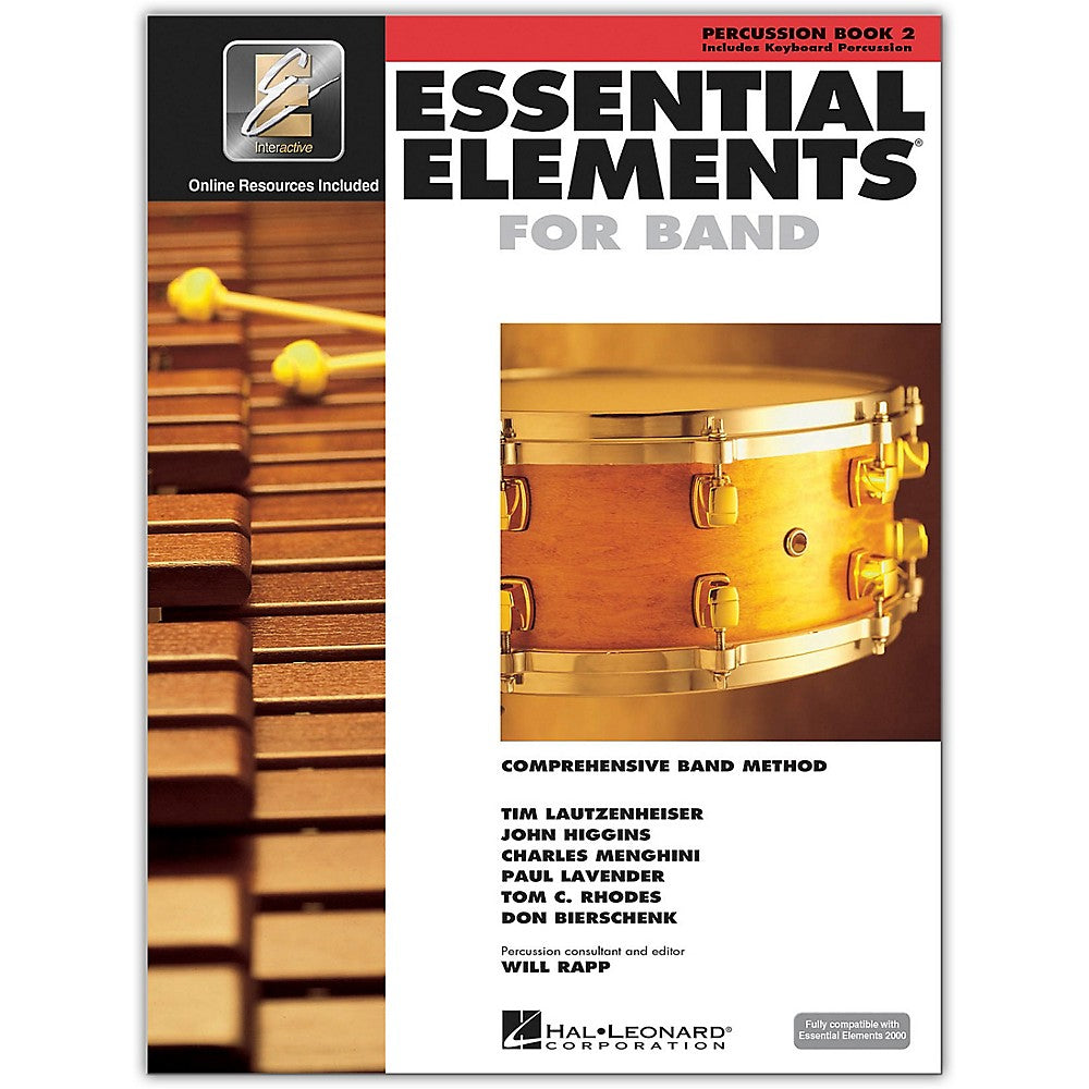 Essential Elements for Band Percussion Book 2