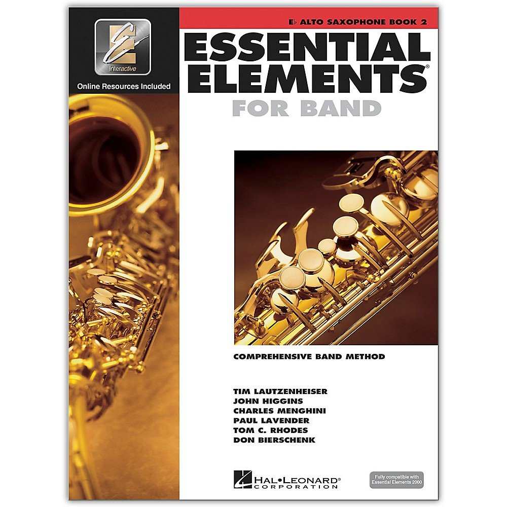 Essential Elements for Band Alto Saxophone Book 2