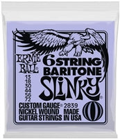 Ernie Ball Baritone Guitar Nickel Wound Set, .013 -.072