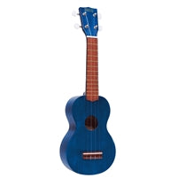 Mahalo Ukuleles MK1TBU Kahiko Series Soprano Ukulele
