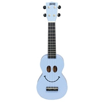 Mahalo U Smile Soprano Ukulele Light Blue