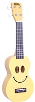 Mahalo U-Smile Soprano Ukulele, Trans Butterscotch