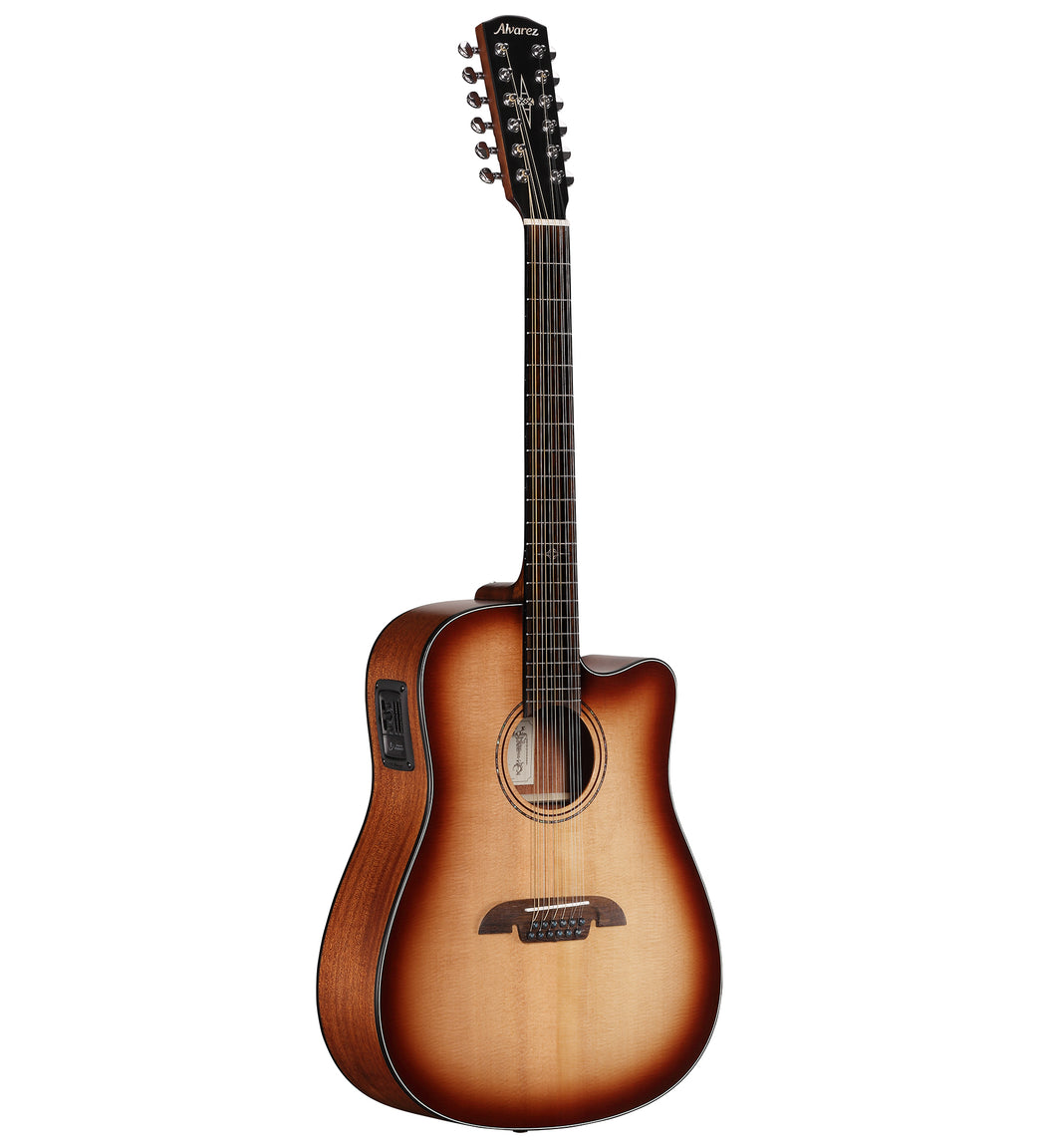 Alvarez AD60CE12SHB 12-String Acoustic Electric Guitar